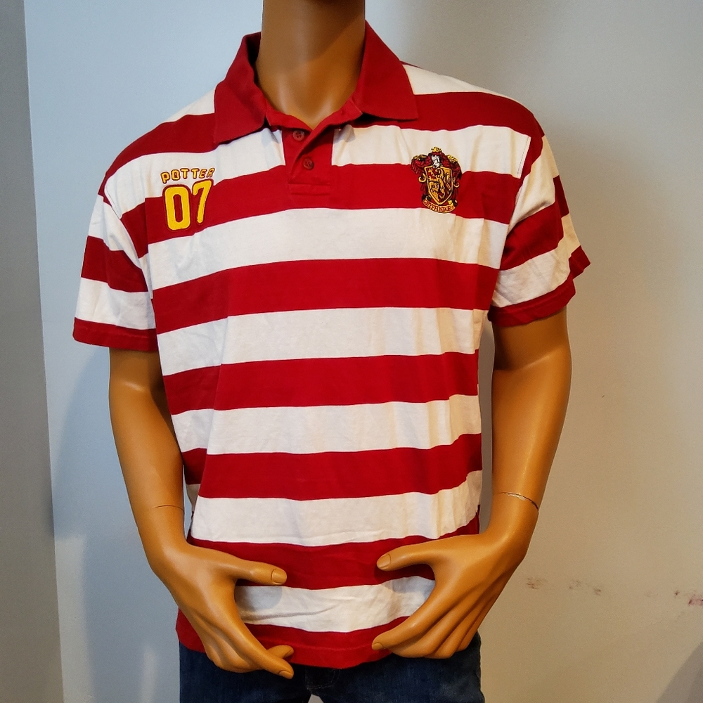 Harry Potter Striped Polo XL